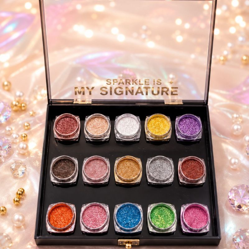 Meshaz Sparkle Dust – Professional Cosmetic Glitter Powder