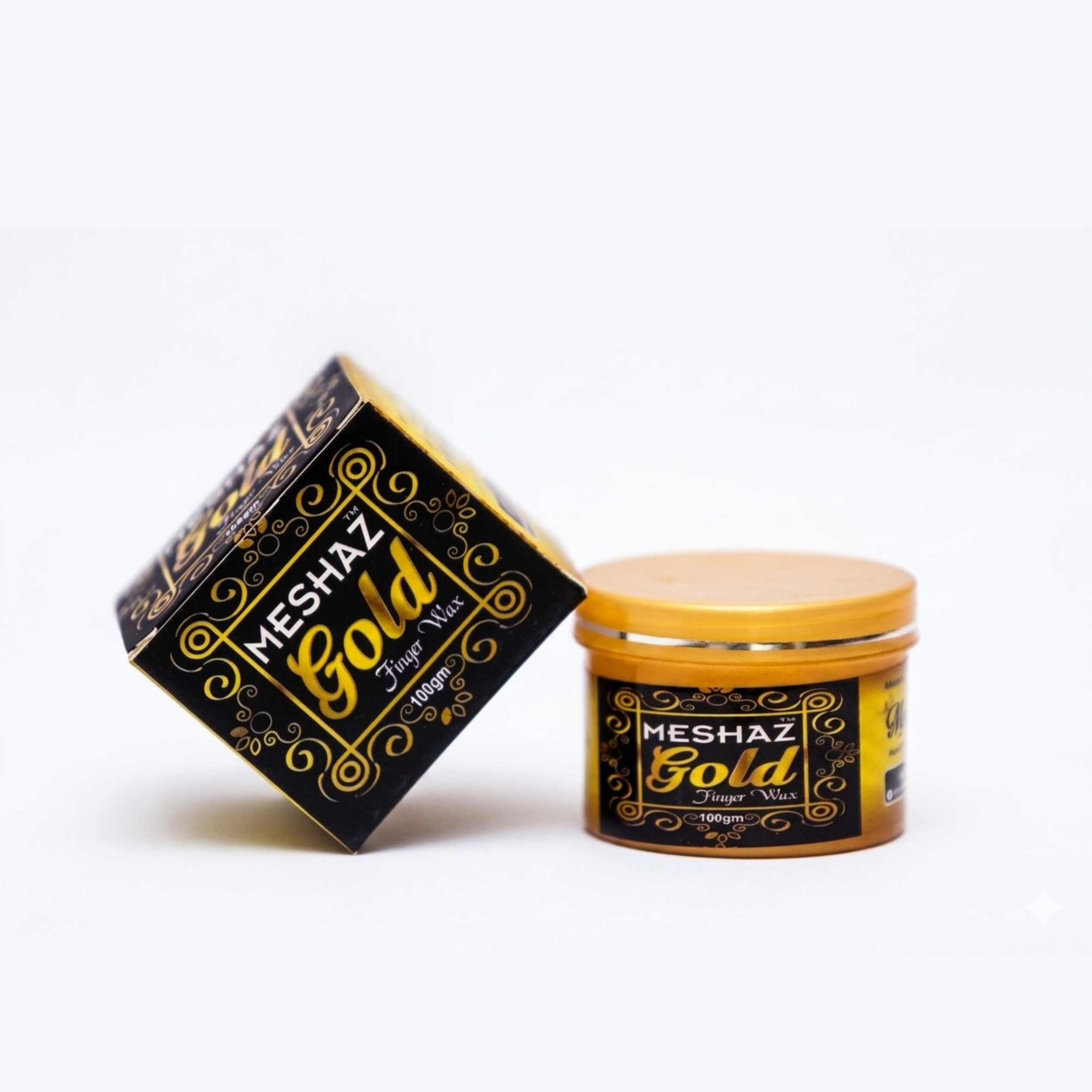Meshaz Gold Tinica Wax 100g Premium Hair Removal Wax for Smooth & Glowing Skin